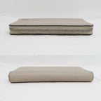 Fendi Round Zip Zipper Long Wallet Light Gray Blue 7 M0210 — view 4