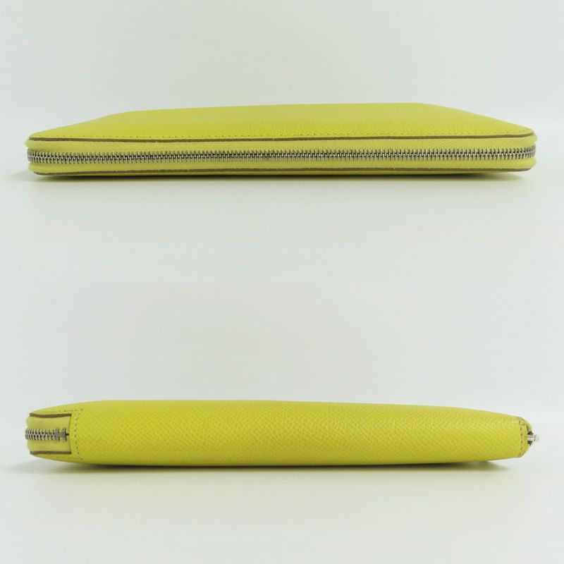 Hermes Azap Long Silk-in Round Zipper Wallet Epson — view 3