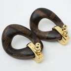 Fendi Philo Earrings Ffleather 8 Ak768 Accessories — view 6