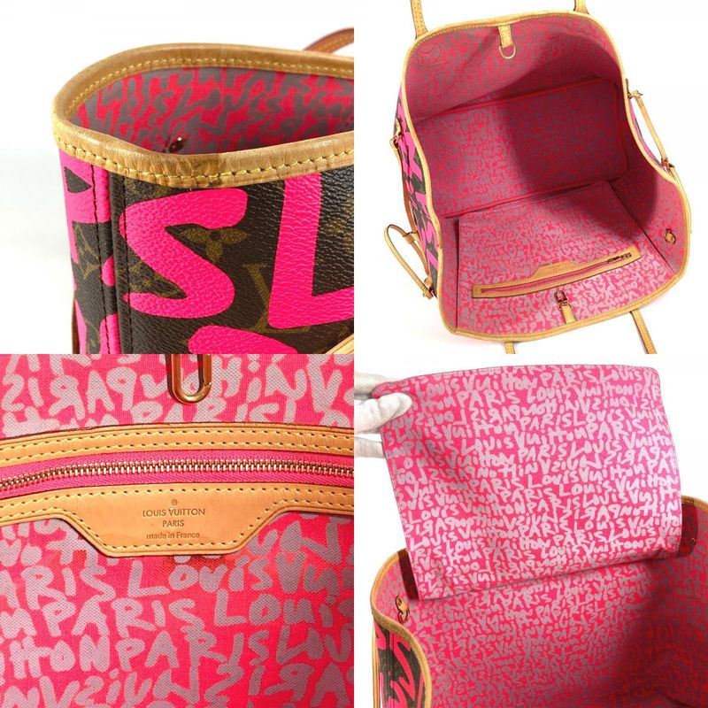 Louis Vuitton Shoulder Bag Neverfull GM Monogram Graffiti — view 8