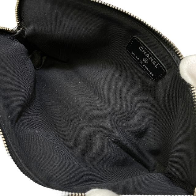 Chanel Cruise Line Pouch Small Multi Patent Leather Black — view 4