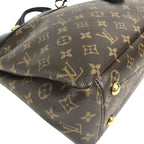 Louis Vuitton Shoulder Bag Pallas Shopper Monogram Canvas Brown — view 7