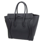 Celine Luggage Micro Shopper Handbag — view 2