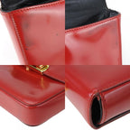 Prada Handbag Bn1670 Calf Rosso Red Gold Hardware Mini Bag Ribbon — view 6