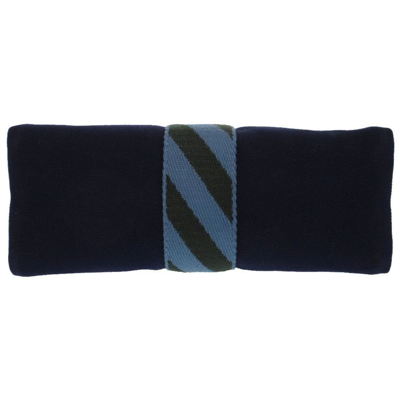 Hermes Gimetto Jumping High Case Clutch Bag Canvas Cotton Navy Blue 1032 — view 3