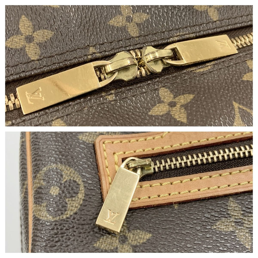 Louis Vuitton Monogram Cite MM Shoulder Bag Brown — view 6