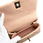 Chanel Shoulder Bag Coco Handle XXS As2215 Quilted Caviar Leather — view 7