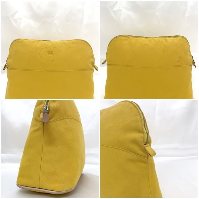 Hermes Pouch Bolide GM Yellow — view 3