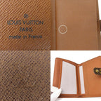 Louis Vuitton Bifold Wallet Porte Papier Monogram Brown Gold Hardware — view 5