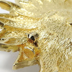 Christian Dior Brooch Metal Gold Rhinestone Plated Accessory — view 8