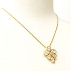 Christian Dior Necklace GP Vintage Germany Transparent Stone — view 4