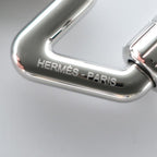 Hermes Key Ring Holder H Logo Silver Accessories Small Items — view 7