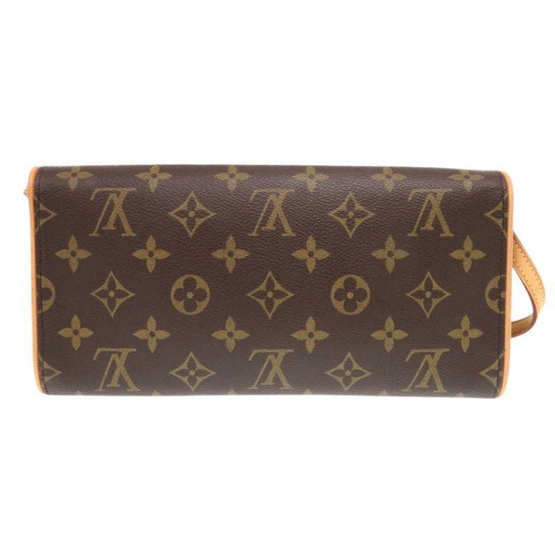 Louis Vuitton Pochette Twin GM Monogram Shoulder Bag 0505 — view 3
