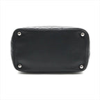 Chanel CC Logo Cambon Leather Tote Black — view 4
