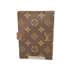 Louis Vuitton Monogram Agenda PM Notebook Cover Brown — view 3