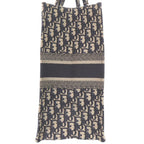 Christian Dior Book Tote Large Oblique M1286 Zritx Canvas Navy Bag 0095 — view 8