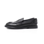 Fendi Loafers Size 40 Double F Zucca Logo Leather Shoes — view 2
