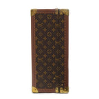 Louis Vuitton Bisten 55 Trunk Case Monogram Canvas Leather Brown — view 5