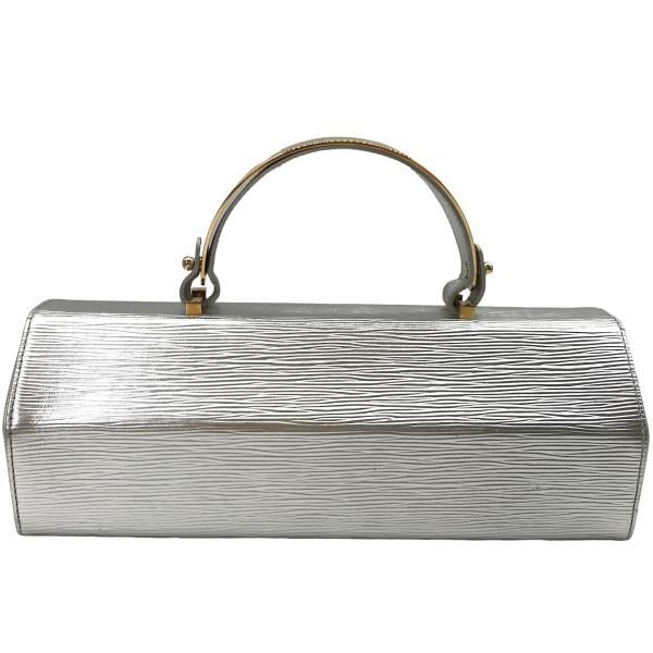 Louis Vuitton Epi Galaxia Vanity Hand Bag Metallic Silver — view 2