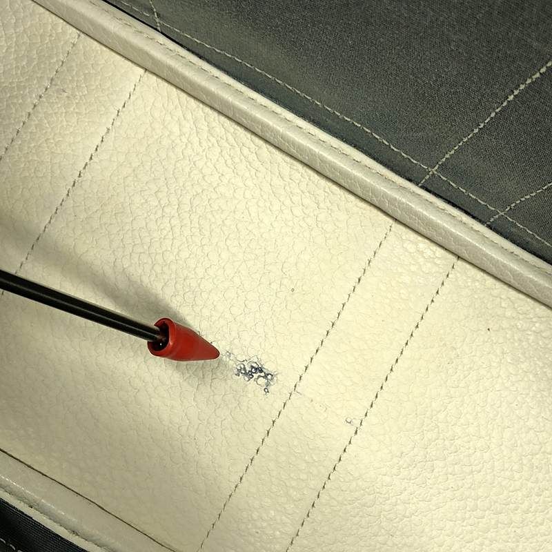 Hermes Garden Party TPM Canvas Leather Tote Bag — view 9