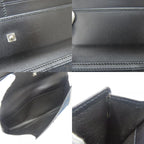 Gucci Long Wallet 035.0416.2180 Webline GG Canvas Black Fold Classic Women Men — view 8