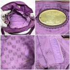 Loewe Shoulder Bag Flamenco Purple 2-Way Nappa Leather — view 9