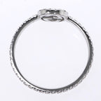 Gucci Interlocking GG Ring No 9 750 WG Full Eternity Diamond — view 6