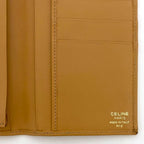 Celine Bifold Long Wallet Brown Beige Macadam — view 8