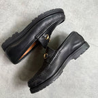 Gucci Horsebit Loafers Leather Black Gold Hardware 35 1 2 — view 5