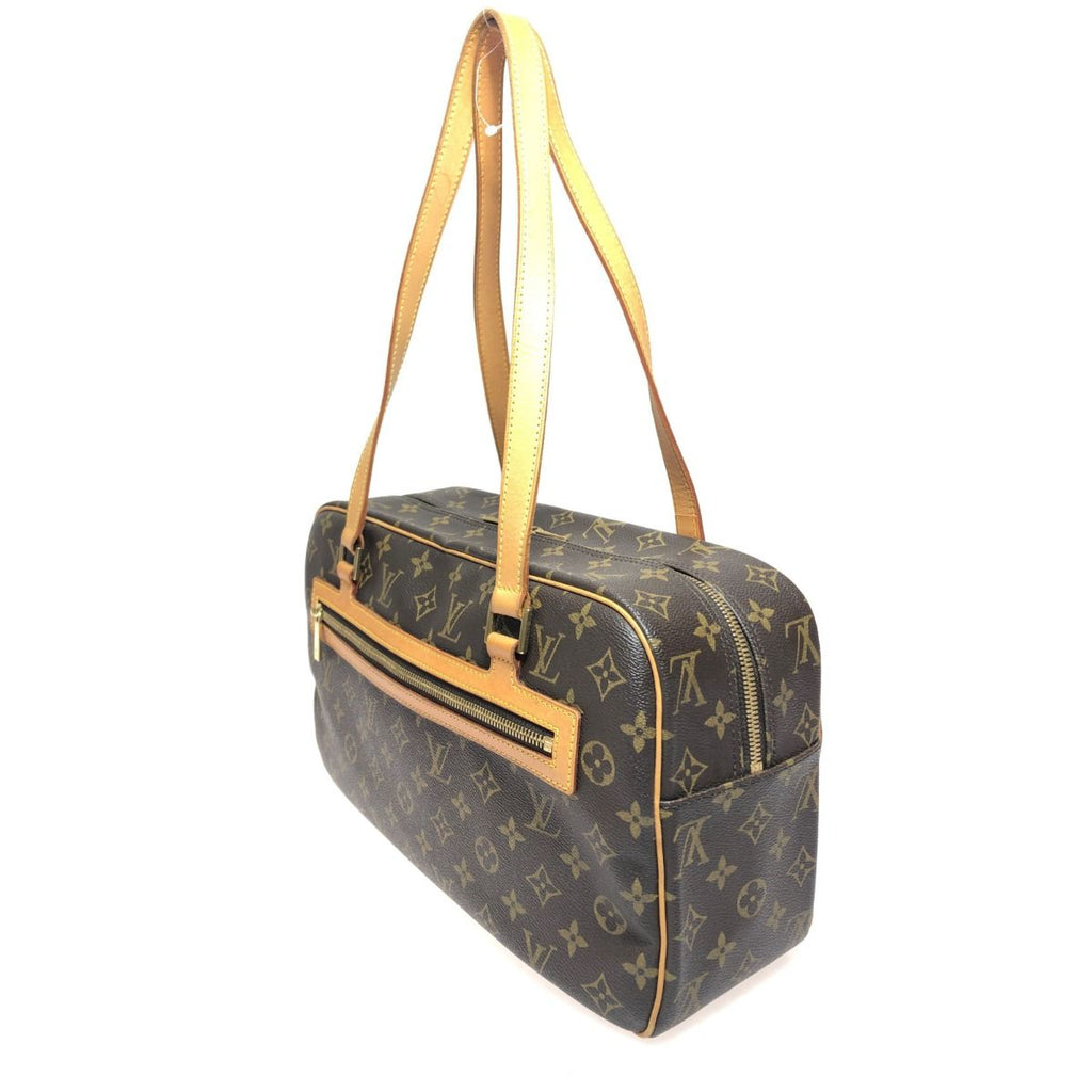 Louis Vuitton Shoulder Bag Monogram Cite GM Brown — view 3