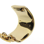 Hermes Earrings Emile Cloisonne Red Gold GP Plated Jewelry Accessories — view 7
