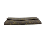 Louis Vuitton Wallet Monogram Pochette Porte-Monnaie Cles Brown — view 2