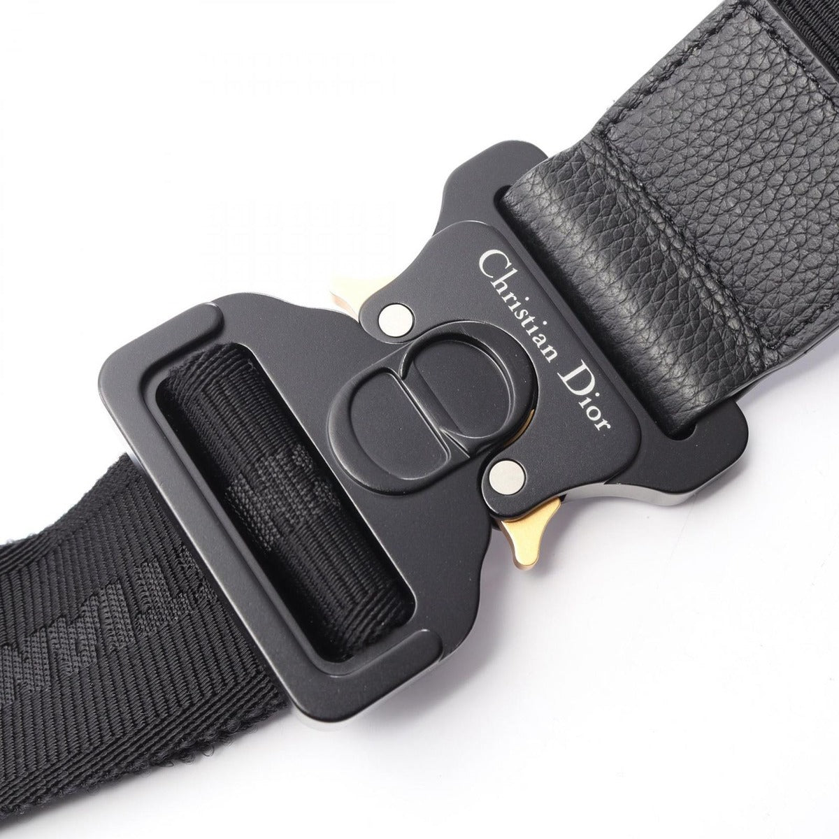 Dior Waist Bag Erl Black Leather — view 7
