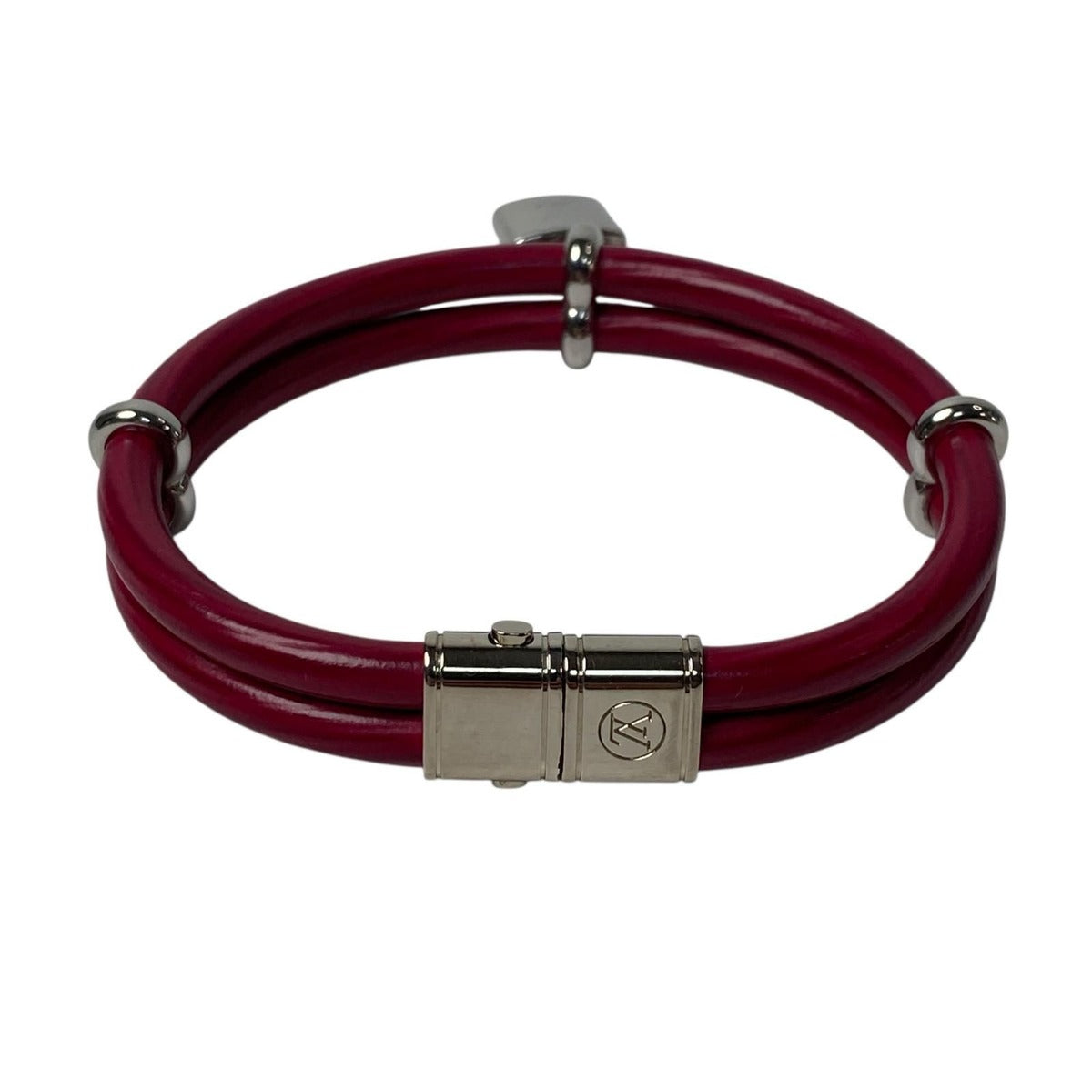 Louis Vuitton Cadena Leather Bracelet — view 4