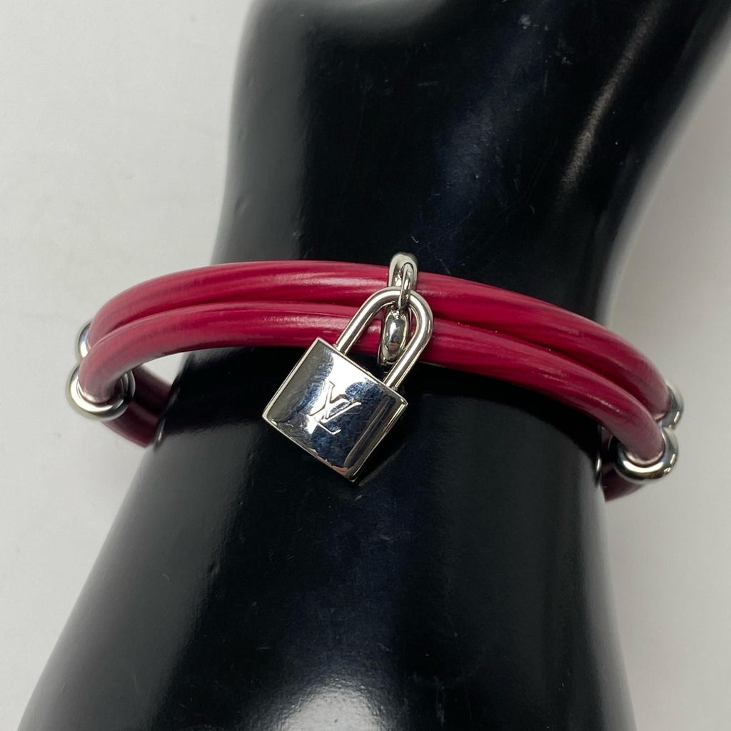 Louis Vuitton Cadena Leather Bracelet — view 8