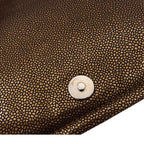 Chanel Chain Shoulder Bag Metallic Blanc Silver Caviar Leather CC Logo — view 6
