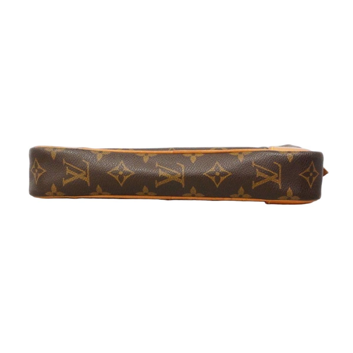 Louis Vuitton Clutch Monogram Marly Dragonne GM Brown — view 2