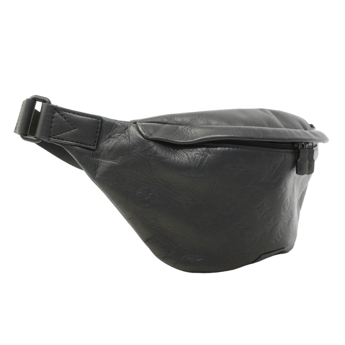 Louis Vuitton Belt Bag Monogram Shadow Discovery Black — view 2