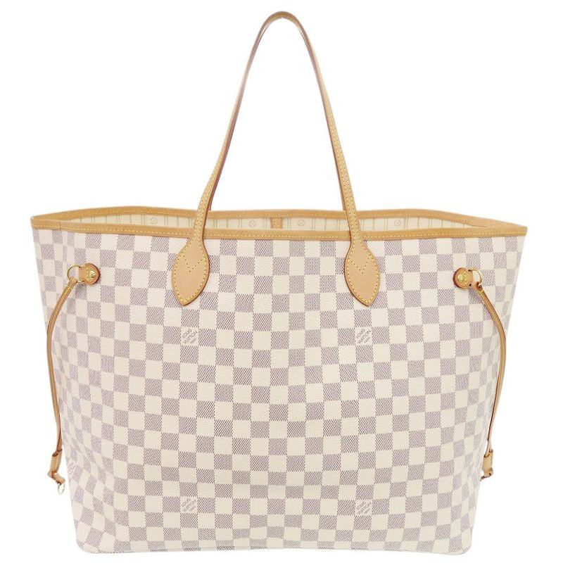 Louis Vuitton Neverfull GM Damier Azur Tote Bag 0501