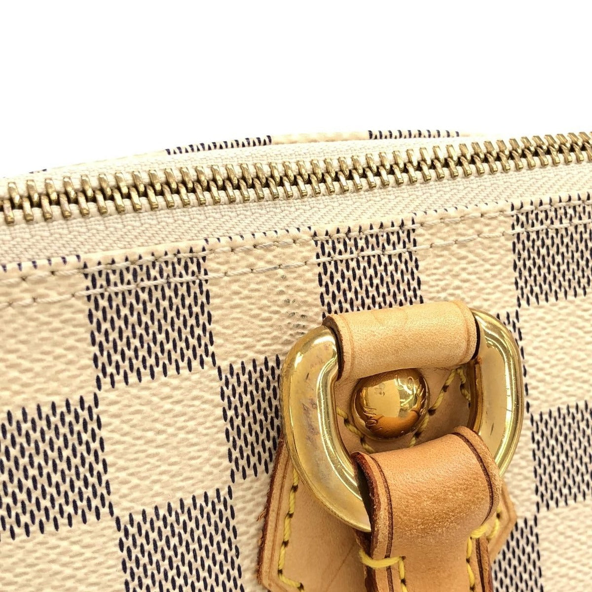 Louis Vuitton Damier Azur Saleya PM Bag — view 6