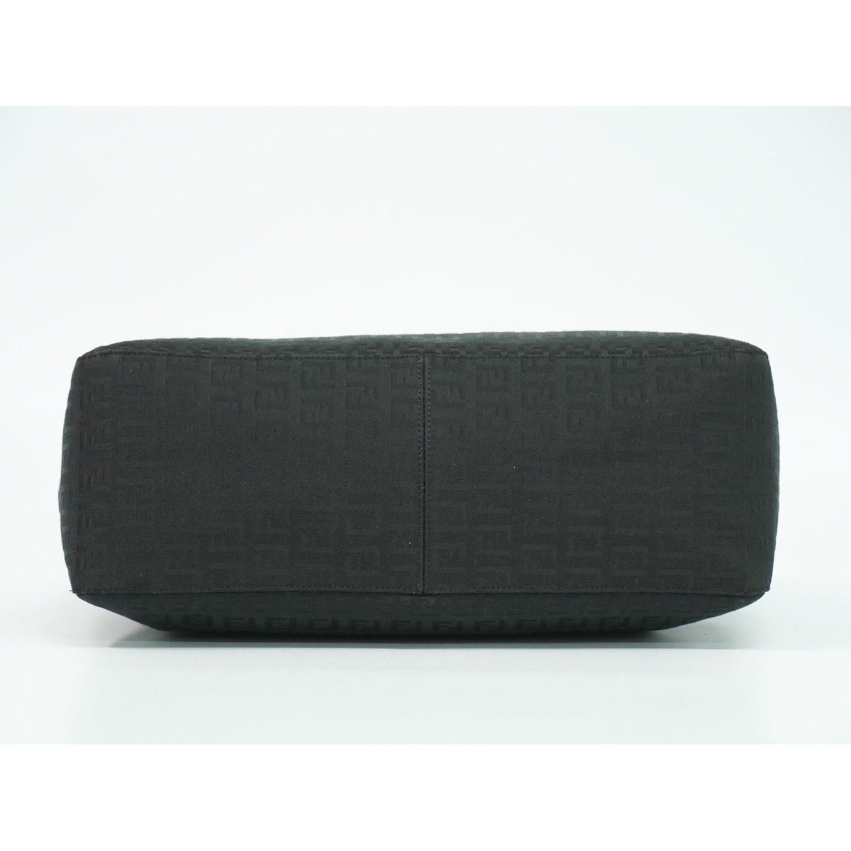 Fendi Zucchino Tote Canvas Black — view 3