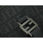 Fendi Zucchino Tote Canvas Black — view 6