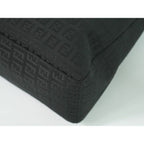 Fendi Zucchino Tote Canvas Black — view 7
