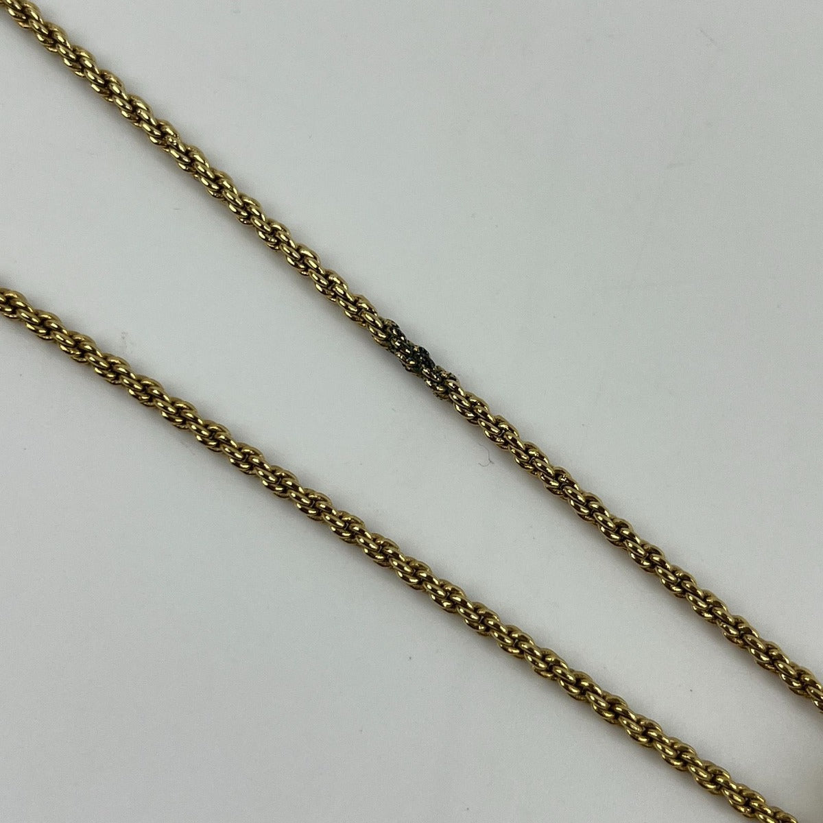 Dior Necklace Pendant Logo Gold Vintage — view 7
