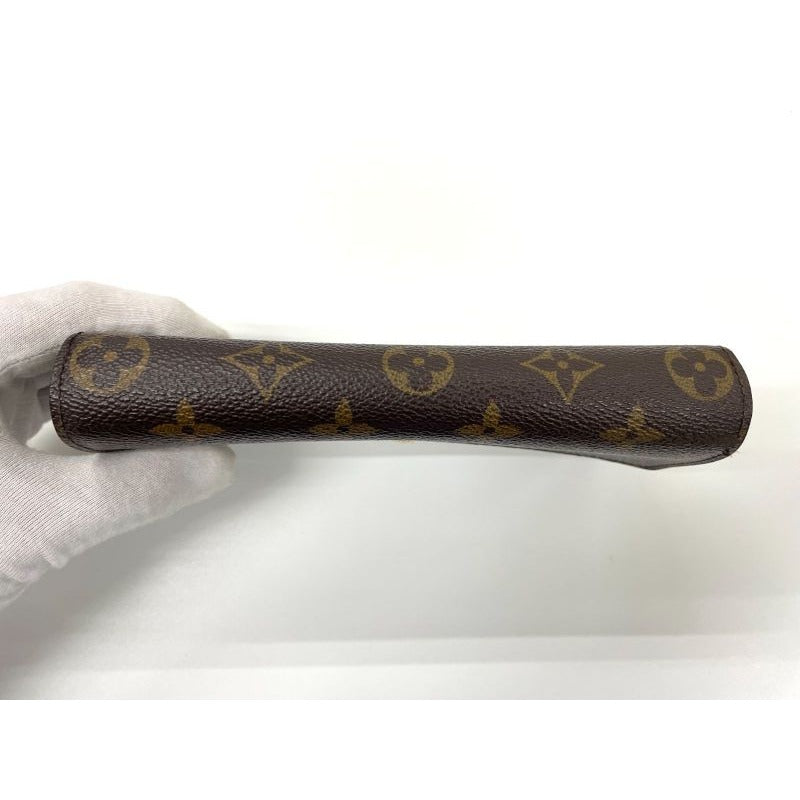 Louis Vuitton Monogram Portefeuille Sarah Long Wallet Leopard Brown — view 2