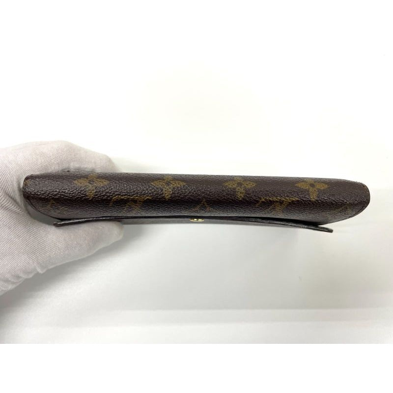 Louis Vuitton Monogram Portefeuille Sarah Long Wallet Leopard Brown — view 3