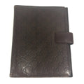 Gucci Note Cover Guccissima Logo GG Leather Brown