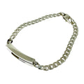 Gucci Silver Cutout Bracelet 925 Stamp