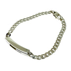 Gucci Silver Cutout Bracelet 925 Stamp