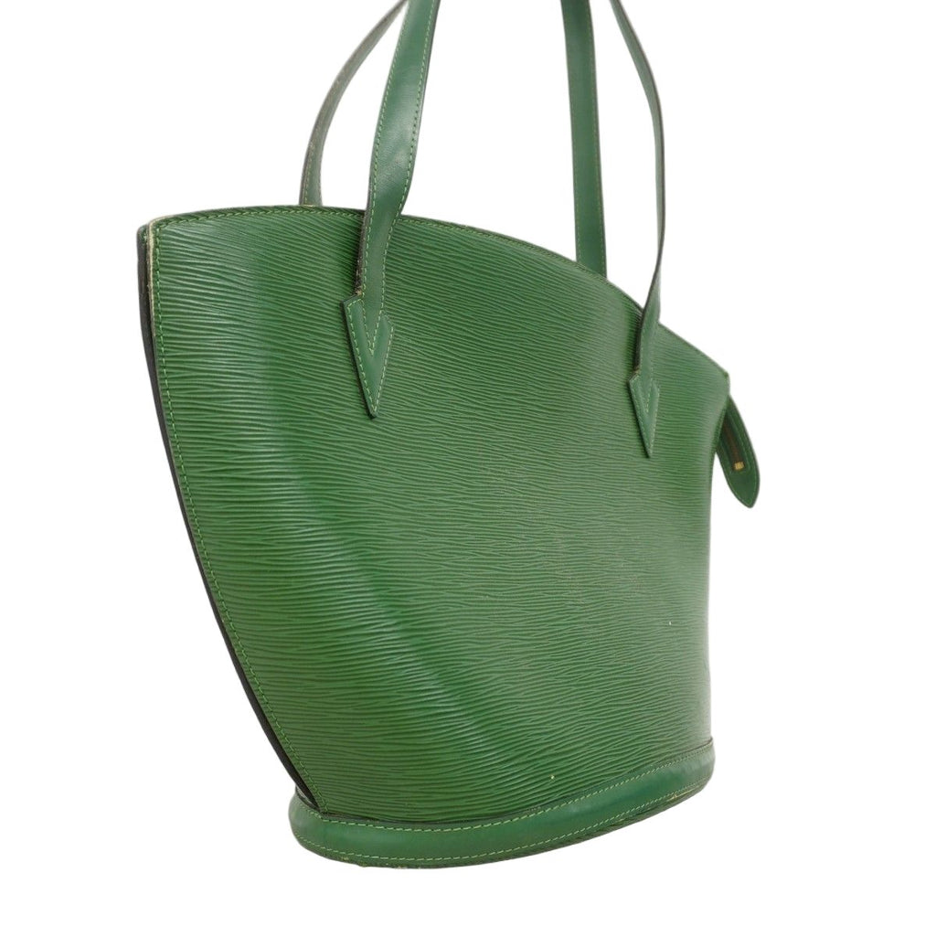 Louis Vuitton Shoulder Bag Epi Saint Jacques Shopping Borneo Green — view 2